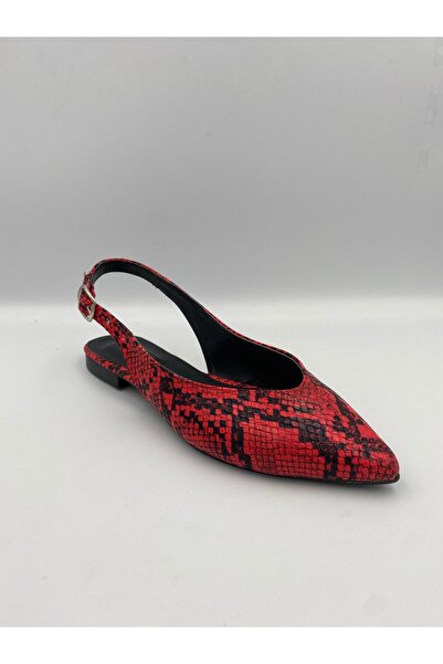 Ömer Ediz Shoes SNAK hegyes orrú mintás alkalmi női cipők, balerinák, naplopók