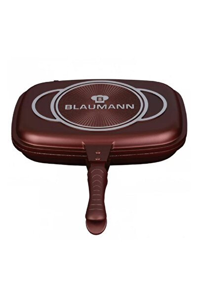 Blaumann Double grill pan, 3-layer ceramic coating, size 32x24x7.5 cm, 3.7 l