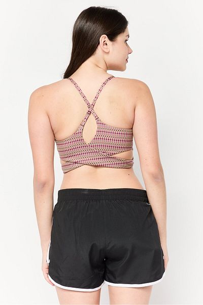 adidas Women Allover Print Light Padded Sports Bra, Multicolor