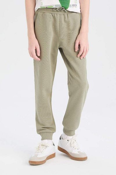 DeFacto New Season Boy's Printed Sweatpants with Elastic Waist