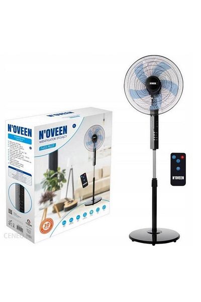 Noveen Ventilator de birou Noveen F455, diametru 40 cm, 55 W, 3 trepte de viteza, reglare pe inaltime