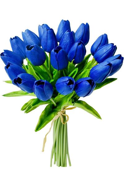 Choice 10pcs 8 10Pcs Artificial Flower Realistic Touch Tulip Scrapbooking Vase Home Decor Wedding Garden Ar