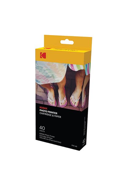 Kodak Cartus pentru imprimantele Kodak Dock Pd450/450W Wi-fi/Pd480, 40 bucati