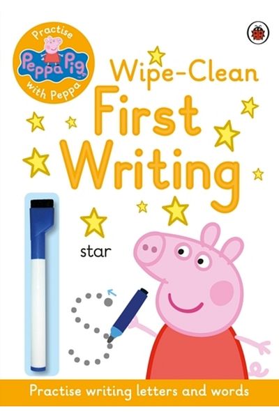 Penguin Random House Peppa Pig: Practice with Peppa: Wipe-Clean First Writing