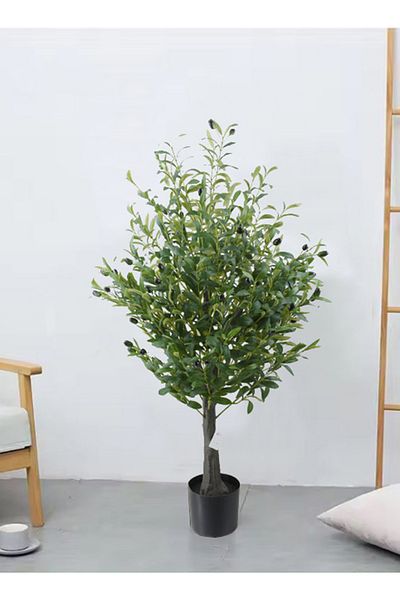 DRAMA HOME 120cm Artificial Olive Tree: A touch of nature to your home or office decor
