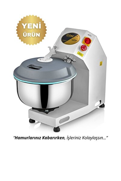 Emir Endüstriyel Mutfak Emir 10 Kg Hamur Yoğurma Makinesi Kapaklı Yeni Model