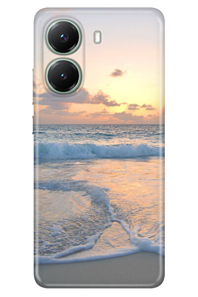 POCO X7 Pro Telefon Kılıfı Art Silikon Baskılı TPU Sahil