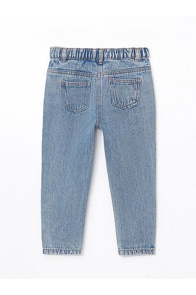 LC Waikiki Pantaloni de jeans pentru fetiță LCW baby cu talie elastică