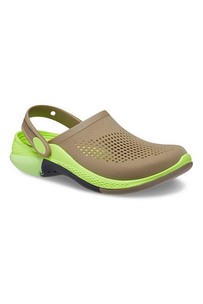 Crocs Literide 360 Ombre Marbled Clogs 42-43 Eu - M9/w11 Us Brown - Khaki/multi