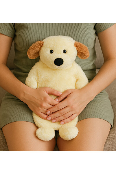 Özgüner Oyuncak Paptex Köpekli Sıcak Su Torbası Kılıfı – Peluş, Yumuşak Ve Isı Koruyucu