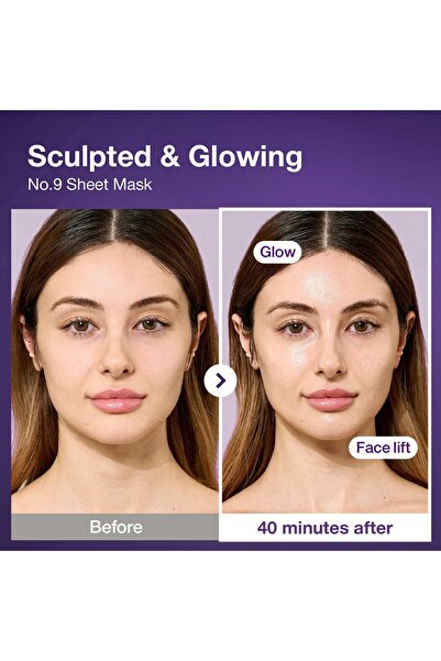 NUMBUZN No.9 Sheet Mask | NAD+ BIO Lifting Full Face Mask