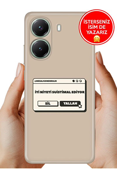 POCO X7 Pro Kılıf Yerli Üretim Desenli Kapak Yallah
