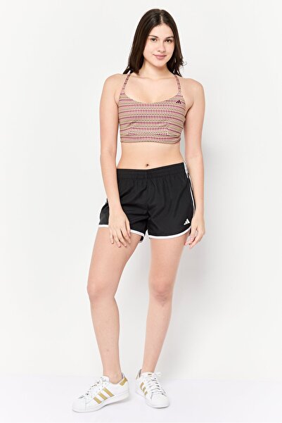 adidas Women Allover Print Light Padded Sports Bra, Multicolor