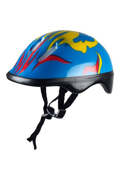 ACTION ONE Flames protective helmet, size 52-54 cm, blue