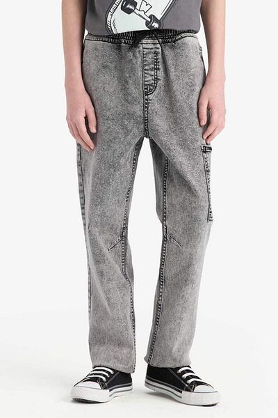 DeFacto New Season Boy's Jogger Fit Stretchy Banded Leg Jean Trousers