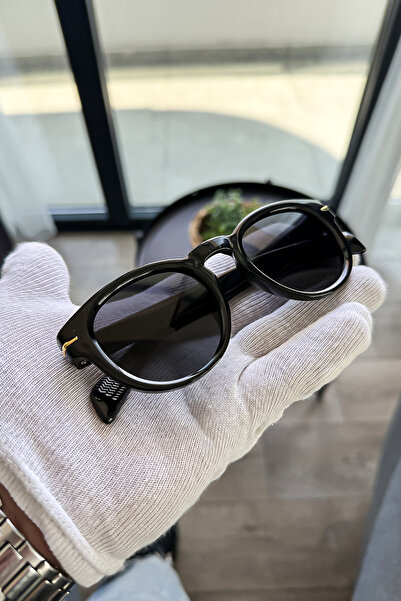 Zzla Sunglasses Women & Men Uv400 Glass Ce Certificated Black Slow Black