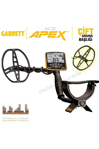 garrett Ace Apex Dedektör Raider Başlık (22x28cm) + DD Reaper