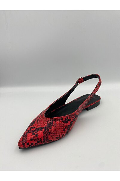 Ömer Ediz Shoes SNAK hegyes orrú mintás alkalmi női cipők, balerinák, naplopók
