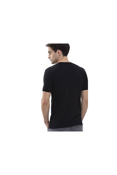 MEY Pyjama Kurz Für Herren In Schwarz