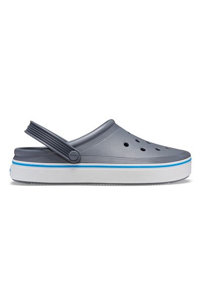 Crocs Saboți Crocband Off Court Clog Gri - Cărbune 39-40 Eu - M7/w9 Us