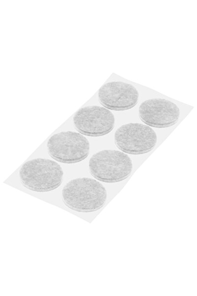 Pedrini ROUND FELT PROTECT PADS 24MMX24PCS WHITE