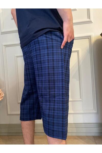 DÜVEN Чоловічий комплект піжами з короткими рукавами, 100% бавовна, верх і низ