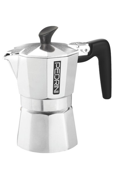 Pedrini COFFEE MAKER POLISHED ALU. 2 CUPS