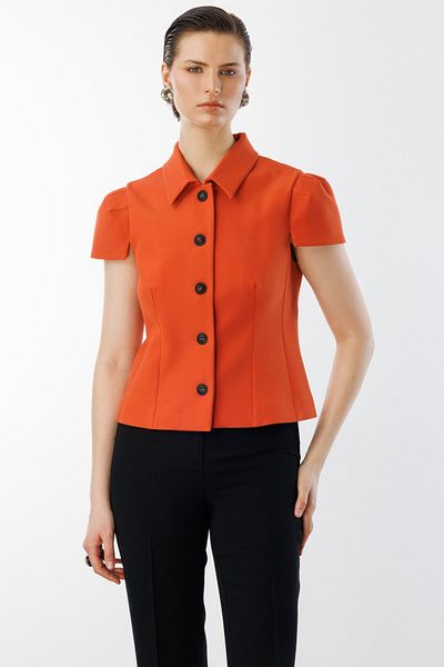 Ekol Polo Neck Buttoned Jacket