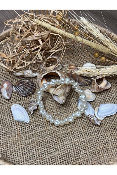 cilekwho Barok Inci Esnek Bileklik