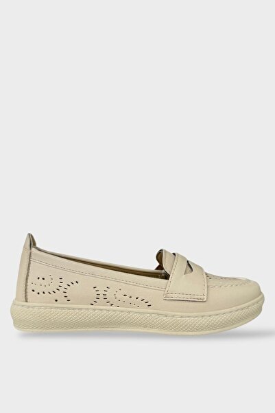 Liger Жіночі ортопедичні м'які комфортні повсякденні туфлі БЕЖ