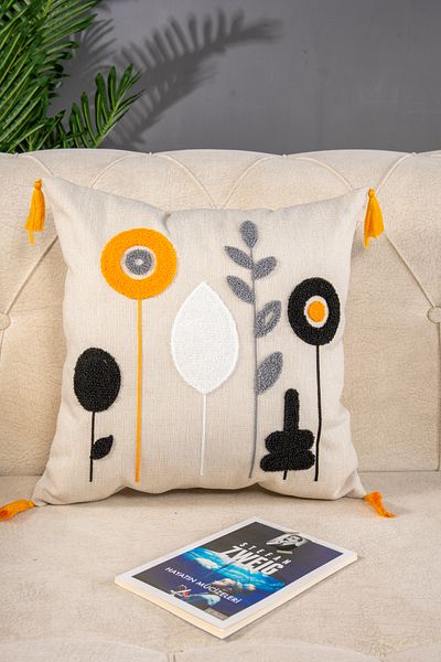 Bade Design Punch Embroidered Throw Pillow Cover Pillow Case Very Preferred