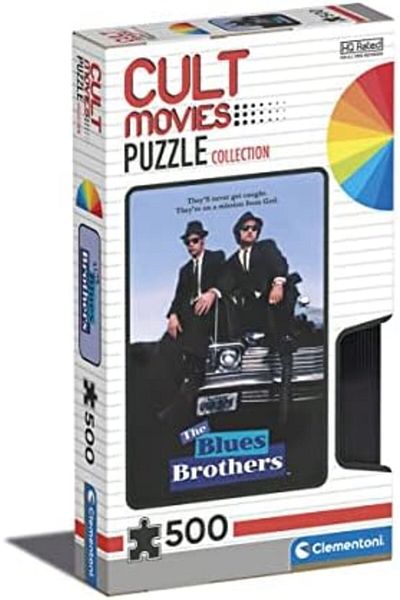 STOREMAX Ezg - 500 Piece Cult Movies Adult Puzzle - the Blues Brothers - 35109 Ezsnshop 1065757