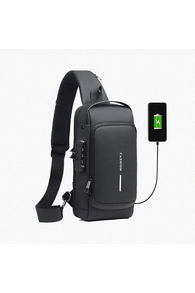 Fashionbox Portable, waterproof and dustproof bag with USB port for mobile phones
