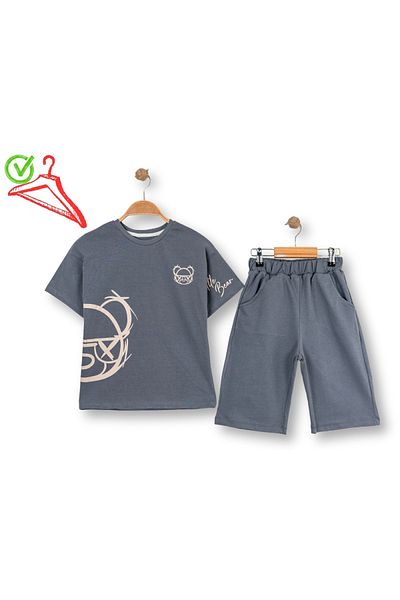 Albino Albi̇no 246-04-25 Men's Suit Shorts Printed 5/8 Years