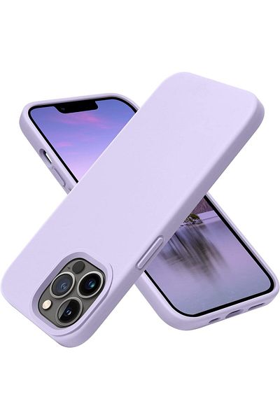 Generic غطاء سيليكون متوافق مع iPhone 13 pro max، ملائم للغاية مع حماية كاملة للجسم