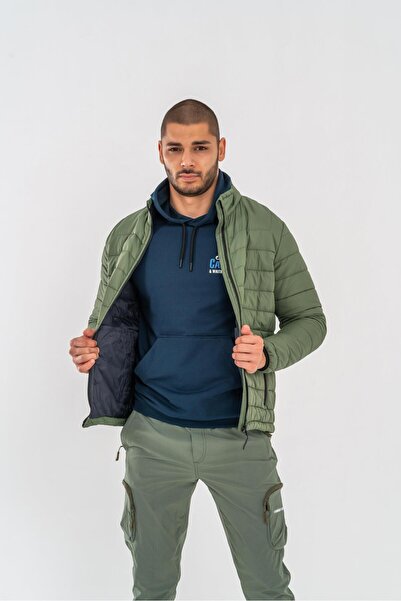Combat Tactical Outdoor Mont Şişme Mont Suya Dayanıklı Rüzgâr Geçirmez Dik Yaka Mont - 313
