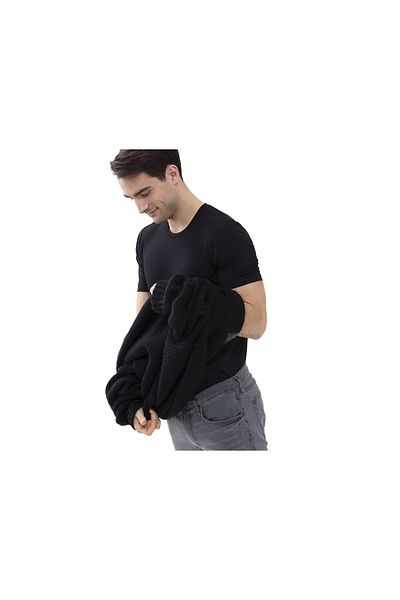 MEY Pyjama Kurz Für Herren In Schwarz