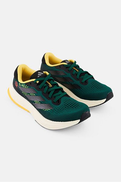 adidas Women Supernova Rise Earth Lace Up Running Shoes, Green