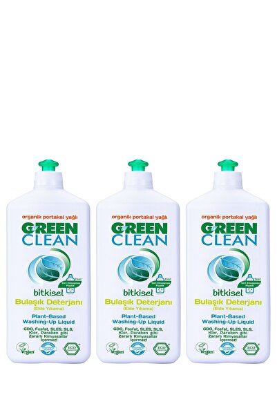 Green Clean Bulaşık Deterjanı 730 ml 3'lü Set