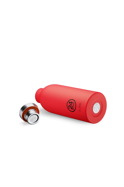 24Bottles Clima Bottle Hot Red Stainless Steel Thermos 500 ml