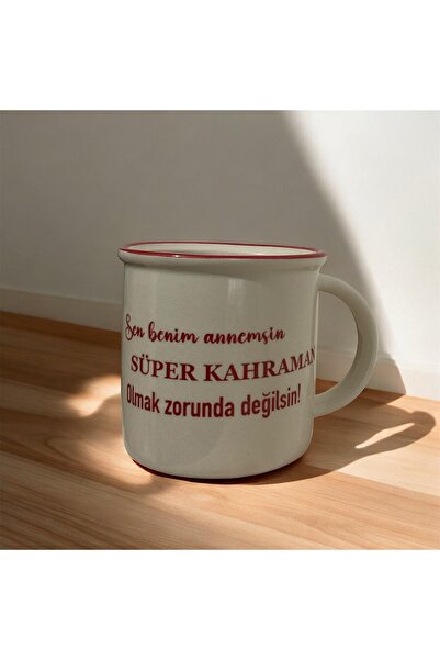 Butik Rue Design Anneler Günü Temalı Kişiselleştirilebilir Özel Tasarım Seram...