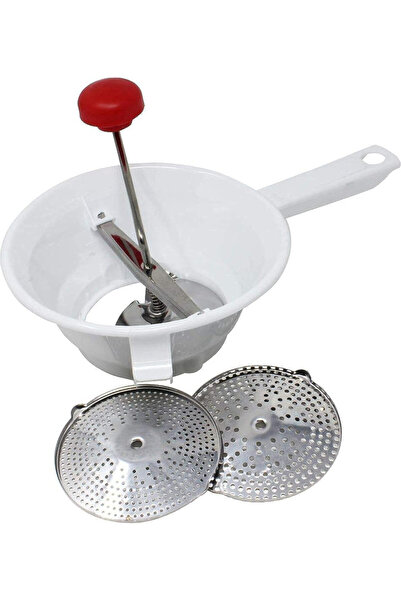 Pedrini مطحنة خضراوات، قطر 20 سم مع قرصين من الفولاذ المقاوم للصدأ