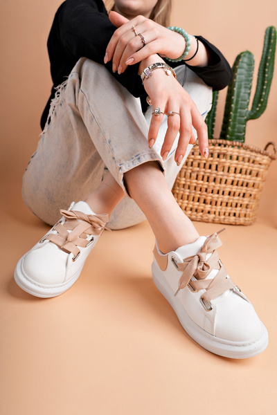 Luis Toronto LT105 Μπεζ/Λευκό Γυναικείο Sneaker