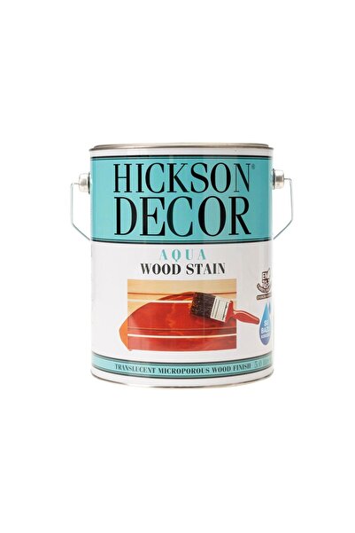 Hickson Decor Ultra Wood Stain Su Bazlı - Renkli Ahşap Vernik - 2,5 Lt - WALNUT