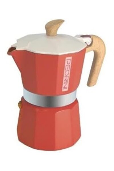 Pedrini ماكينة قهوة 6 أكواب، لون ميموكا 2024