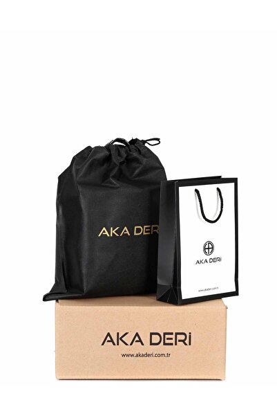 Aka Deri Shoulder Strap Crossbody Bag Floter Brown 340 4