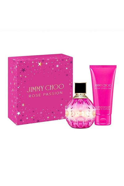 Jimmy Choo ROSE PASSION GIFT SET Woman 60 ML EDP , 100 ML BODY LOTION