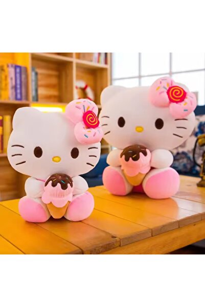 NB market Hello Kitty Peluş Oyuncak Yumoş Uyku Arkadaşım 30cm Hello Kitty