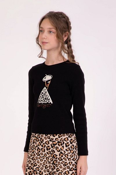 HAUSEkids 9-14 Years Madame Beaty Girl's Shorts Skirt Suit-Black