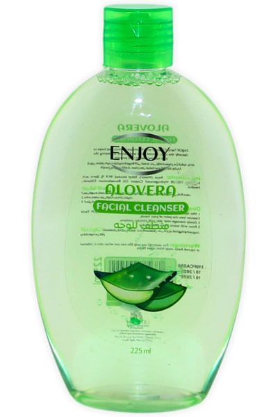 Enjoy Facial Cleanser With Aloe Vera | Deep Cleansing, Antibacterial, Removes Dirt & Makeup, 225ml